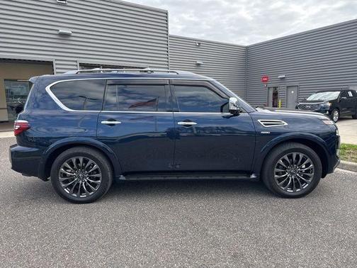 Hermosa Blue 2021 Nissan Armada Platinum
