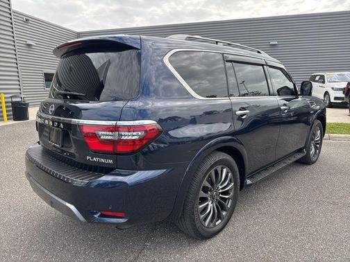 Hermosa Blue 2021 Nissan Armada Platinum