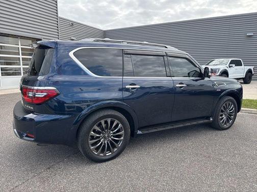 Hermosa Blue 2021 Nissan Armada Platinum