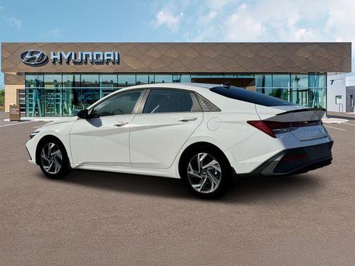 White 2025 Hyundai ELANTRA HEV SEL