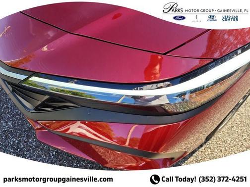 Red 2025 Hyundai ELANTRA SEL Sport