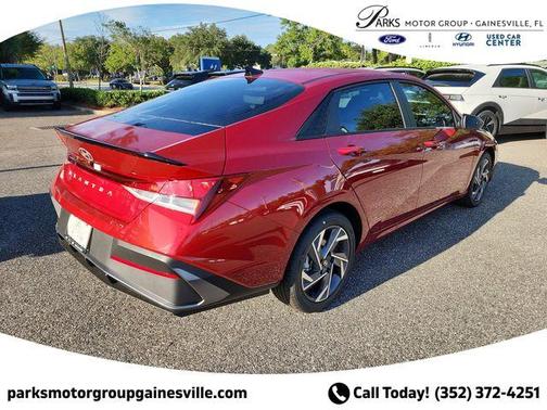 Red 2025 Hyundai ELANTRA SEL Sport