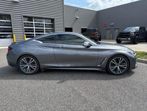 Graphite Shadow 2021 INFINITI Q60 3.0t LUXE