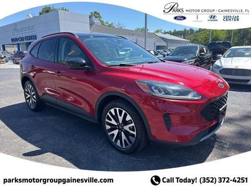 Red Metallic 2020 Ford Escape SE Sport Hybrid