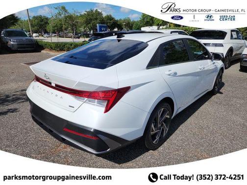 White 2025 Hyundai ELANTRA HEV Limited