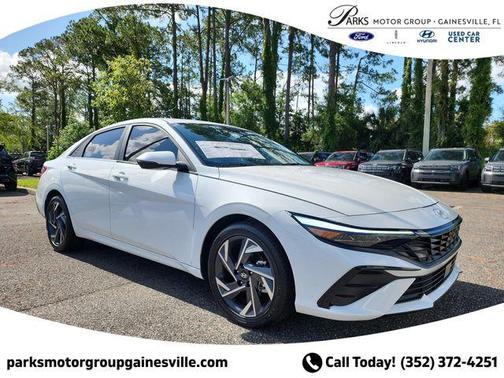 White 2025 Hyundai ELANTRA HEV Limited