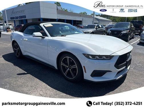 Oxford White 2024 Ford Mustang EcoBoost Premium