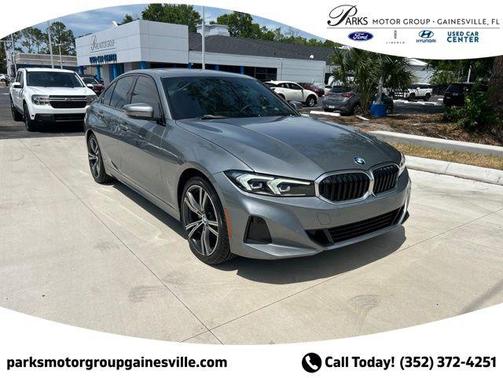 Gray Metallic 2023 BMW 330 i