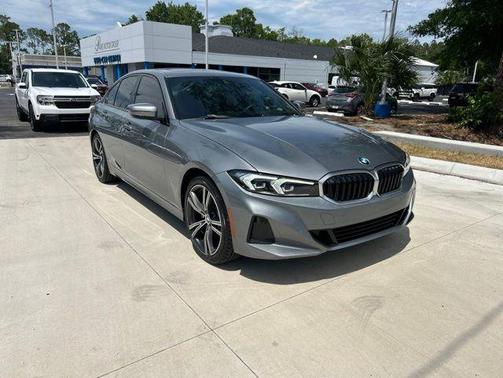 Gray Metallic 2023 BMW 330 i