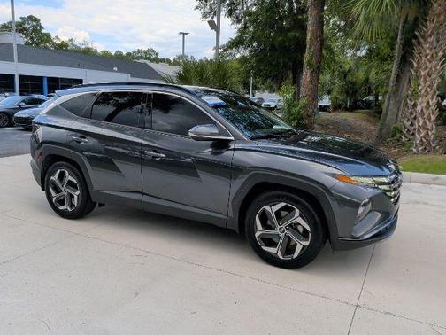 Portofino Gray 2022 Hyundai TUCSON Limited
