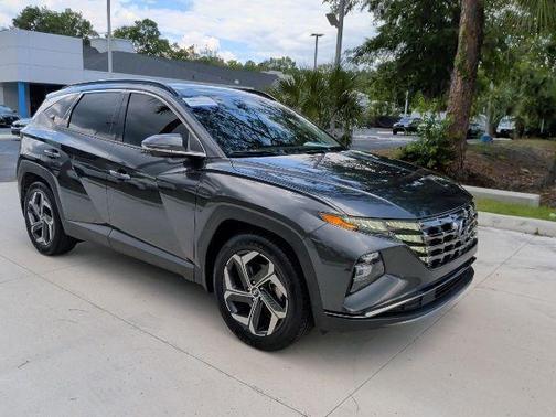 Portofino Gray 2022 Hyundai TUCSON Limited