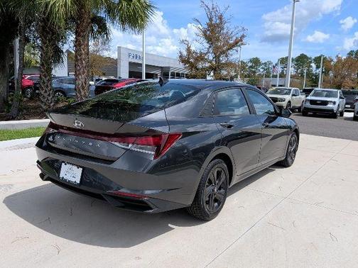 Portofino Gray 2021 Hyundai ELANTRA SEL