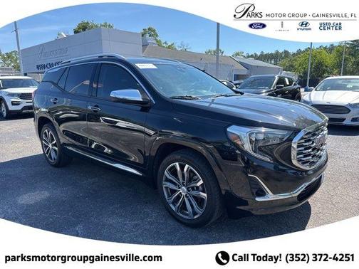 Ebony Twilight Metallic 2020 GMC Terrain Denali