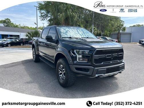 Shadow Black 2017 Ford F-150 Raptor