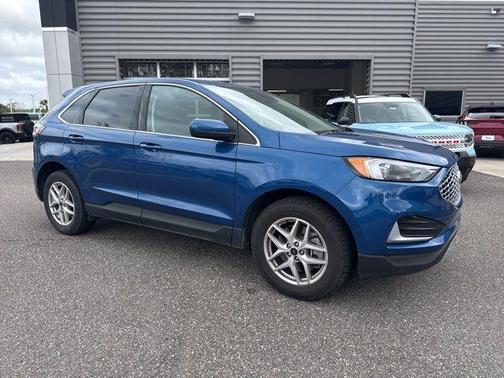 Stone Blue Metallic 2024 Ford Edge SEL