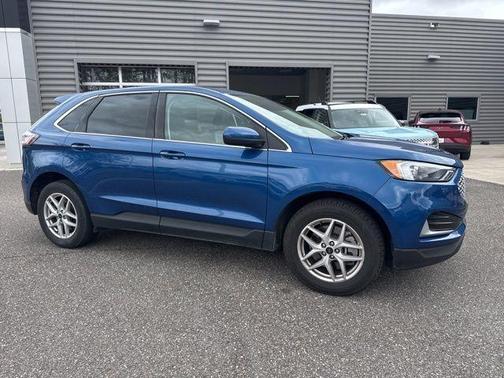 Stone Blue Metallic 2024 Ford Edge SEL