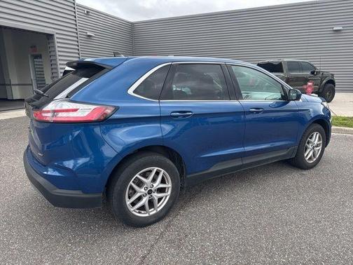 Stone Blue Metallic 2024 Ford Edge SEL