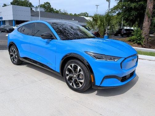 Grabber Blue 2023 Ford Mustang Mach-E Premium