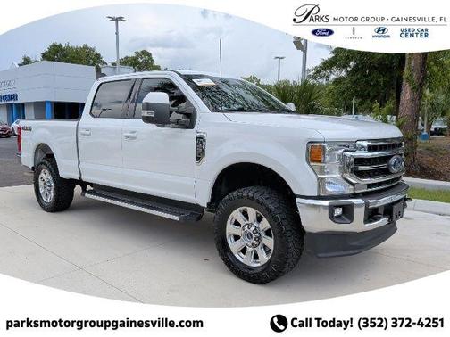 Oxford White 2021 Ford F-250 Lariat