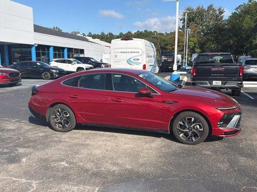 Red 2025 Hyundai SONATA SEL
