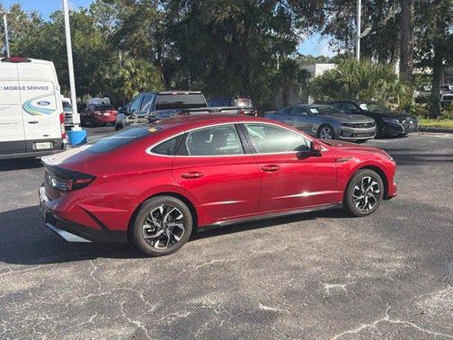 Red 2025 Hyundai SONATA SEL