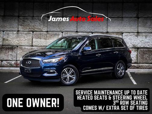 Blue 2017 INFINITI QX60 Base