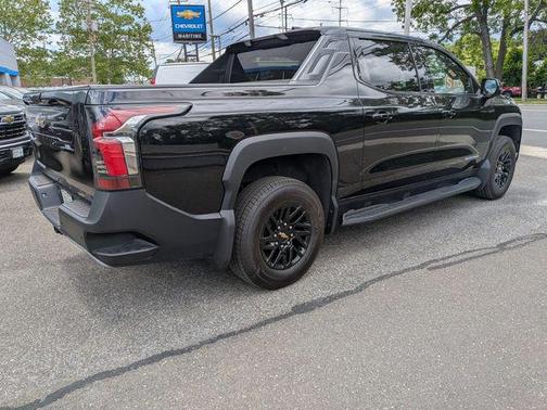 Black 2025 Chevrolet Silverado EV LT