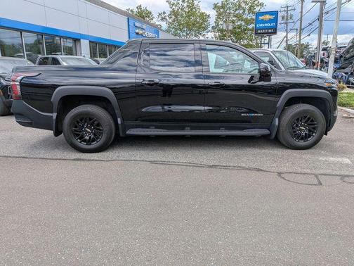 Black 2025 Chevrolet Silverado EV LT