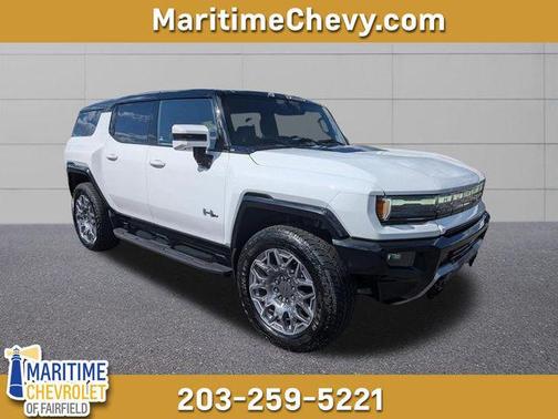 Interstellar White 2025 GMC HUMMER EV SUV 3X
