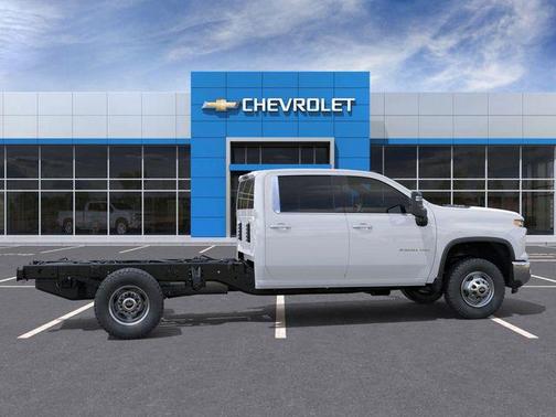 Summit White 2025 Chevrolet Silverado 3500 WT