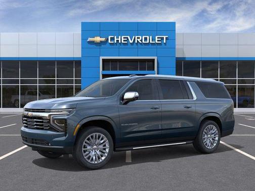 Lakeshore Blue Metallic 2026 Chevrolet Suburban Premier