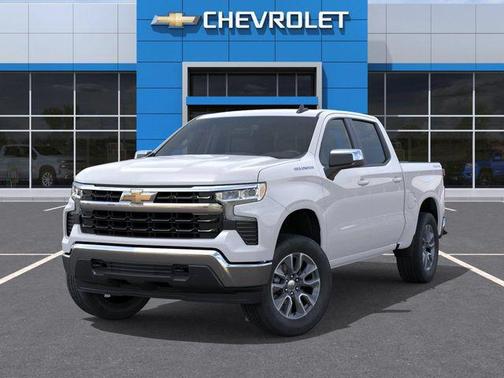 Summit White 2026 Chevrolet Silverado 1500 LT