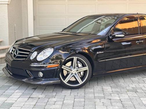 Black 2008 Mercedes-Benz E-Class E 63 AMG 4dr Sedan