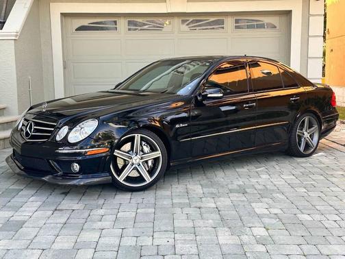 Black 2008 Mercedes-Benz E-Class E 63 AMG 4dr Sedan