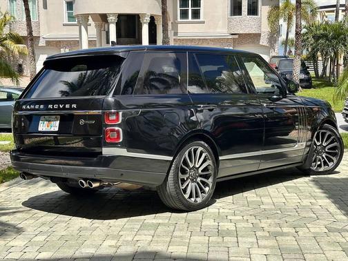 Barolo Black Metallic 2016 Land Rover Range Rover 5.0L Supercharged SV Autobiography