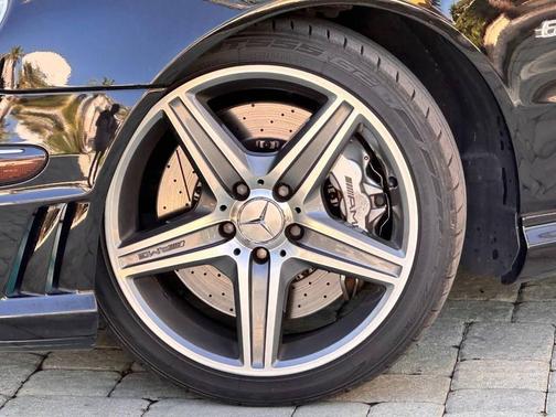 Black 2007 Mercedes-Benz CLK-Class CLK 63 AMG 2dr Convertible