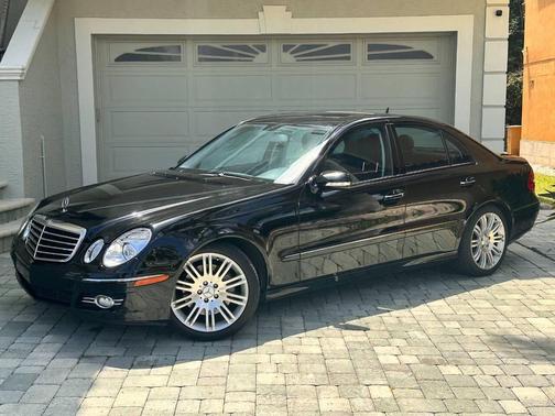 Black 2007 Mercedes-Benz E-Class E 350 4dr Sedan
