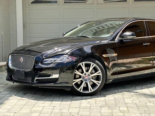 Black 2017 Jaguar XJ XJL Portfolio