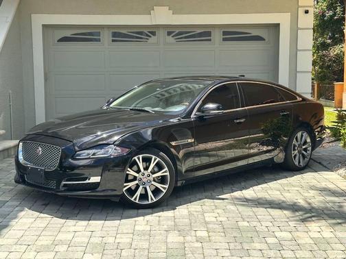 Black 2017 Jaguar XJ XJL Portfolio