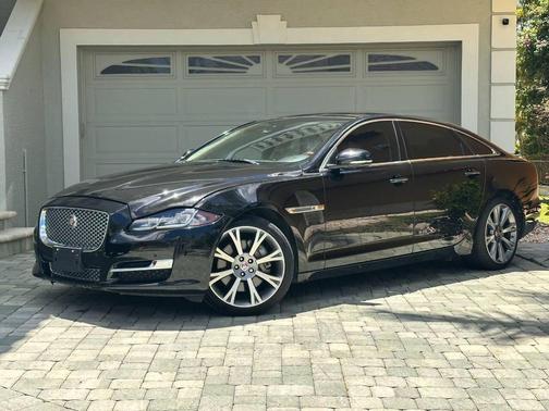 Black 2017 Jaguar XJ XJL Portfolio