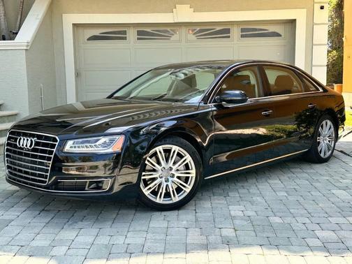 Brilliant Black 2016 Audi A8 L 3.0 TDI
