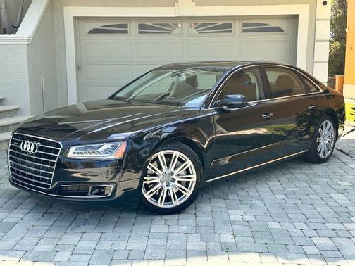 Brilliant Black 2016 Audi A8 L 3.0 TDI