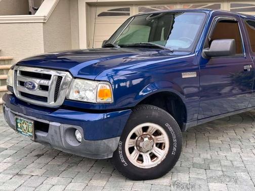 Blue 2011 Ford Ranger Sport
