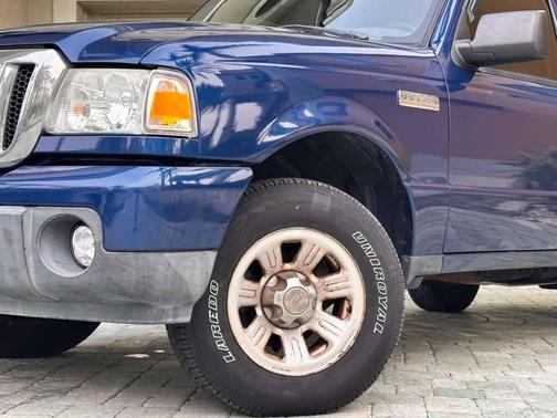Blue 2011 Ford Ranger Sport