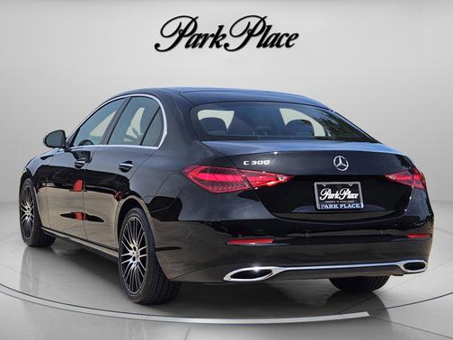 Black 2025 Mercedes-Benz C-Class