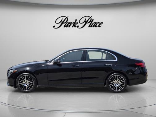 Black 2025 Mercedes-Benz C-Class