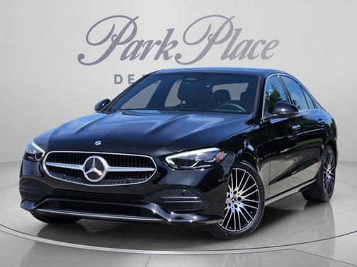 Black 2025 Mercedes-Benz C-Class