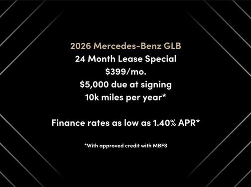 Night Black 2026 Mercedes-Benz GLB 250 Base