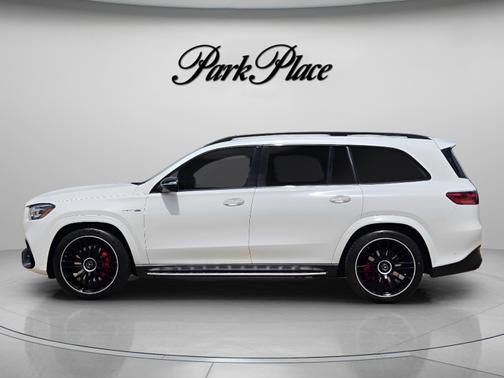 MANUFAKTUR Moonlight White Metallic 2025 Mercedes-Benz AMG GLS 63