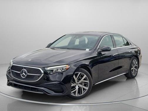 Black 2026 Mercedes-Benz E-Class E 350 4MATIC